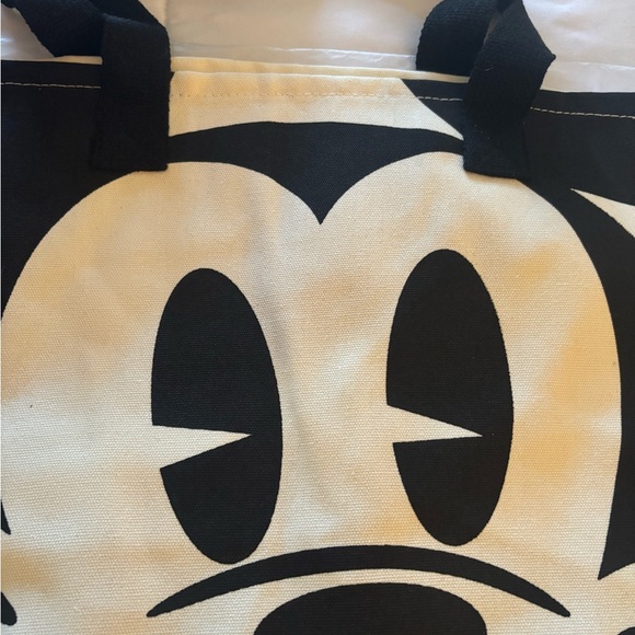 Mickey Mouse Design Large Canvas Hand / Tote Bag NWOT - Picture 5 of 8